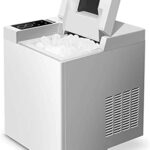 CXSMKP Portable Ice Maker Machine For Countertop 15Kg Ice In 24 Hours Compact & Lightweight Ice Makers