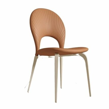 maozi Dining Chair Back Kitchen Dinning Tables Chairs Living Room Lounge Decoration Living Room Chair (Color : D, Size : Light Grey)
