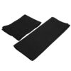 Zerodis 1 Set Director Chair Covers Canvas Replacement Seat Cloth Home Supplies Protector Cover Durable Furniture Accessories(Black)