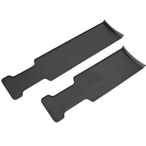 ALREMO HUANGXING - Hair Color Board Highlighting Comb Professional Highlighting Board Hair Highlighting Tools for Home Multicolor Hair Coloring D