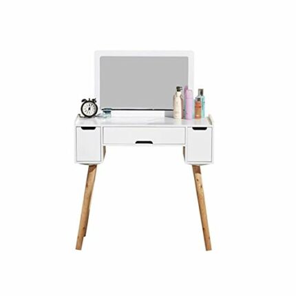 DINGZZ Dressing Table Minimalist Bedroom Storage Cabinet Nordic Makeup Table Net Red Makeup Home Mini Cosmetic Table