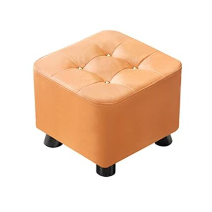 MJWDP Change shoes and stools at the entrance, small bench in the living room, coffee table, low stool, household sofa stool (Color : D, Size : T