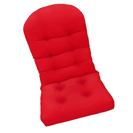 Tytlyworth Deep Patio Seat Cushion - Back and Seat Cushion Set | Dirt-Repellent Seat Cushion with Polyester Filling for Outdoor Use Wicker Chair
