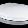 Oval Toilet SEAT Soft Close White - Easy Installation by AAN®