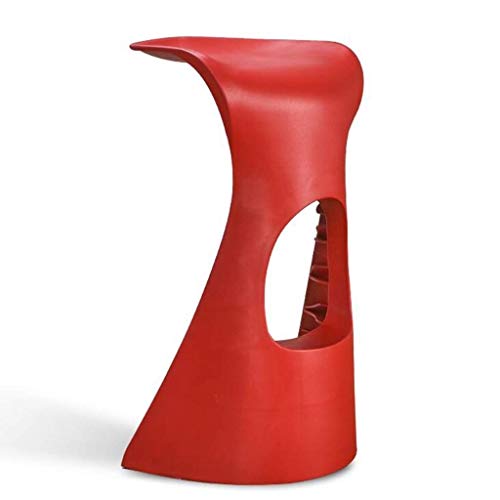 SDFGH Nordic Light Luxury bar Chair Simple net red bar Stool Front Desk Cafe Restaurant Leisure Back high Stool (Color : 3-Pack)
