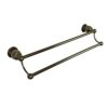 HIGOH Towel Racks, Towel Rail for Bathroom,Towel Bar,Bronze Full Copper Double Rod Hand Towel Holder,Bathroom Towel Rail
