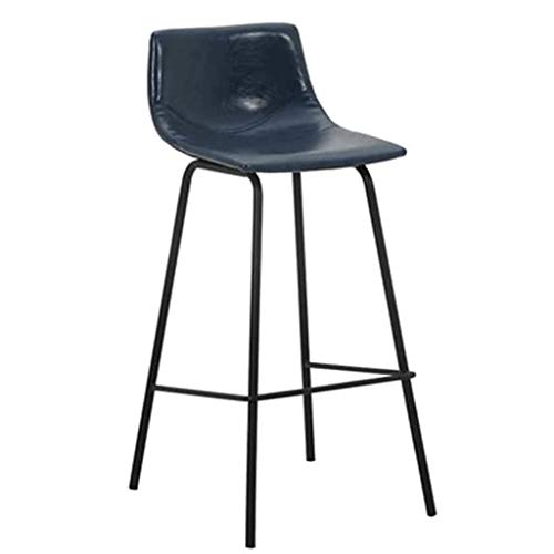 SDFGH Adjustable Height Bar Stool Seat | Airlift Swivel Barstool ,Mid-Back Padded Chair for High Ergonomic Seating (Color : Argento)