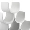Alessi GIA13 W NoeModular Bottle-Holder, White, 30 x 34.5 x 15.5 centimetres