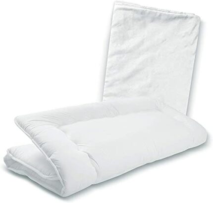 Luxton Home Japanese Shiki Futon with Sheet - Foldable Mattress for Sleep & Travel - Twin Long