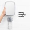 OXO Good Grips StrongHold Suction Fogless Mirror, Silver