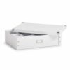 Zeller 17789 44.5 x 31.5 x 11 cm Belt/ Tie Box Cardboard, Black