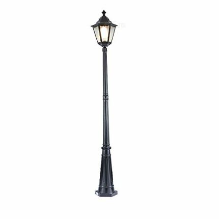 GJCQZQ Exterior Rainproof New European Garden Light Outdoor Waterproof Garden Park Villa Community Street Light Lace Hexagon Garden Lawn Light，Ou