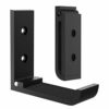 Geekria Foldable Wall Mount Headphones Holder, Headset Wall Hanger, Aluminum Wall Mount Hook, Hold Up to 1KG with 3M Tape, 20KG with Screws, Stan