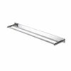 N/A Towel Rack - Stainless Steel Towel Bar, Double Towel Rack, Bathroom Towel Storage Rack Without Punching, Size 40x4.5x3 Cm