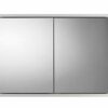 Croydex Simplicity Self-Assembly 2 Door Mirror Cabinet (FSC MDF), White
