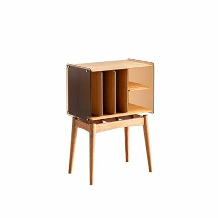 MJWDP Side Cabinet Bedside Cabinet Wabi-Sabi Wind Side Several Bedside Cabinet Book And Newspaper Cabinet