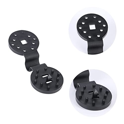 10pcs Greenhouse Film Sunshade Net Clip,Black Sunshade Clip Shade Cloth Clip,Shade Cloth Plastic Clips for Sun Shade Net, Anti Bird Netting,Garde