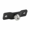CAMVATE 5/8'' Male To 1/4'' Female Microphone Screw Adapter With Bottom Pedestal Wall/Table/Ceiling Mount