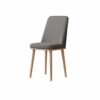 dining chair Kitchen Dining Room Furniture Chairs Fabric Upholstered Seat Dining Chair With Wood-Like Iron Feet Office Lounge Dining Kitchen Bedr