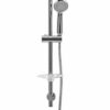 Croydex AM169341 Essentials Three Function Shower Set includes Handset/ Hose/ Riser Rail, Chrome , 69.4 x 16.2 x 5.8 cm