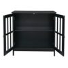 DSHGDJF Wood Kitchen Accent Buffet Sideboard Entryway Serving Storage Cabinet with Doors 80x36x80cm Disassembly