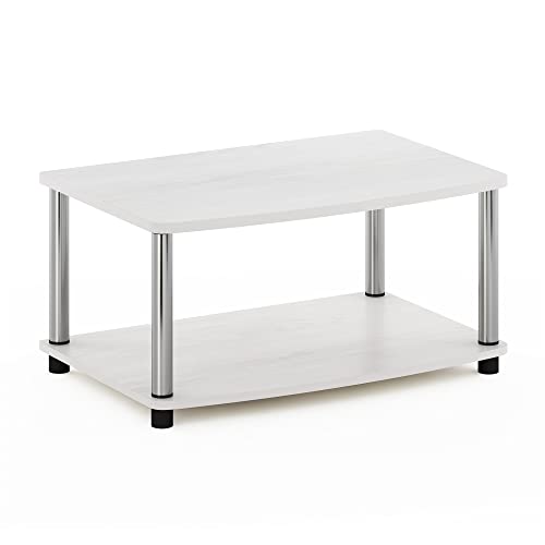 Furinno Toolless TV Stands, Wood, Dark Walnut, one size