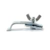 QWORK® Undermount Sink Clips, Epoxy Undermount Sink Brackets Supports for Bathroom Kitchen, 10 Pack