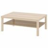 Ikea LACK coffee table, 118x78 cm, white stained oak effect