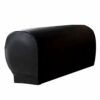 Yangxue Sofa Armrest Covers 2pcs Couch Stretchy Practical Protectors Chair Slipcover Accessories Waterproof PU Leather Arm Furniture Home Elastic