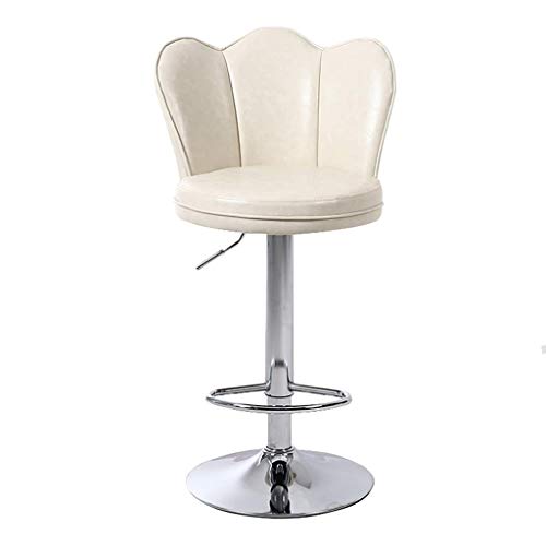 DINGZZ Solid Wood Bar Chair Household High Stool Reception Chair Simplicity Bar Nordic Barstool Backrest Stool Coffee Chair (Color : A)