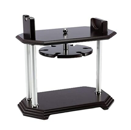 NEOCHY Rotating Wine Rack, Wine Rack Creative Wine Bottle Rack High Glass Rack European Fashion Ornaments