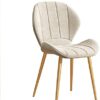 Dining Chairs Velvet Seat and Backrest with Sturdy Metal Legs for Kitchen Dining Room Lounge (Color : Style 6, Size : Black chair legs)