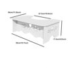 RUITASA Poop Stool Adult Toilet Stool, Poop Stool Adult Toilet Stool, Foldable Poop Stool for Bathroom for Toddler and Adult Bathroom Stool(White