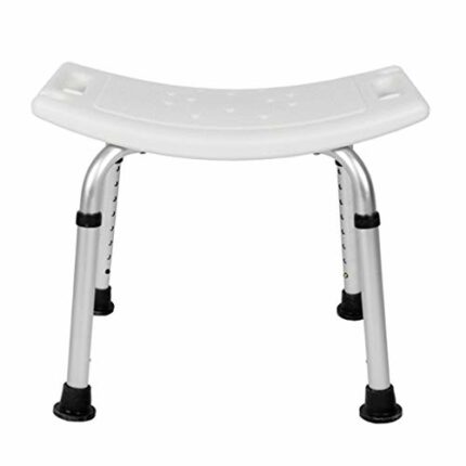 Bath Stools,Bathroom Shower Bath Stool-Portable Aluminum Alloy Antiskid Adjustable Shower Chair