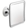 MIRRORVANA Fogless Shower & Shaving Mirror with Upgraded Suction Mount for Bathroom, Anti Fog & Mist Free Shatterproof Surface and 360° Swivel, 1