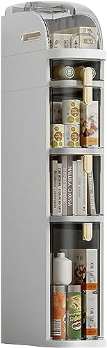 Crevice Cabinet Balcony Storage Cabinet Mobile Living Room Bathroom Against The Wall Cabinet Crevice Kitchen Cabinet Shelves Thin Toilet Vanity C