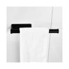 HIGOH Towel Rack Towel Rail for Bathroom, Aluminum Towel Bar, Bathroom Hand Towel Holder Hanging Holder, Wall Mounted Multipurpose Vertical Paper