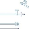 Towel Rail F.FIX M.Black QM482721