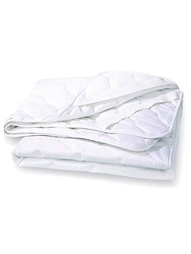 Green Velly Indian Micro Fibre Water Resistant and Dust Proof Mattress Guard Protector (White, 78 X 60 Inches, Queen Size)