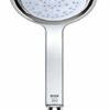 Mira Showers 360 Shower Head Handheld Shower Head 4 Spray Shower Head White/Chrome 2.1688.001