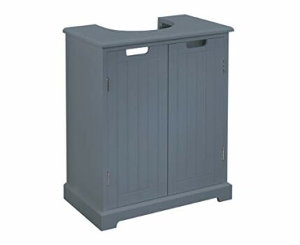 House and Homestyle Fully Assembled Grey New Woodchester Underbasin, MDF, one Size