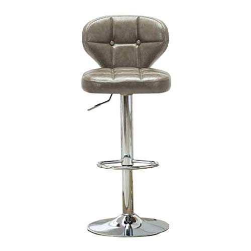 DINGZZ Solid Wood Bar Chair Household High Stool Reception Chair Simplicity Bar Nordic Barstool Backrest Stool Coffee Chair (Color : D)