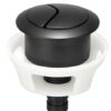 Dual Flush Push Button for Concealed Cable wc cisterns Matt Black