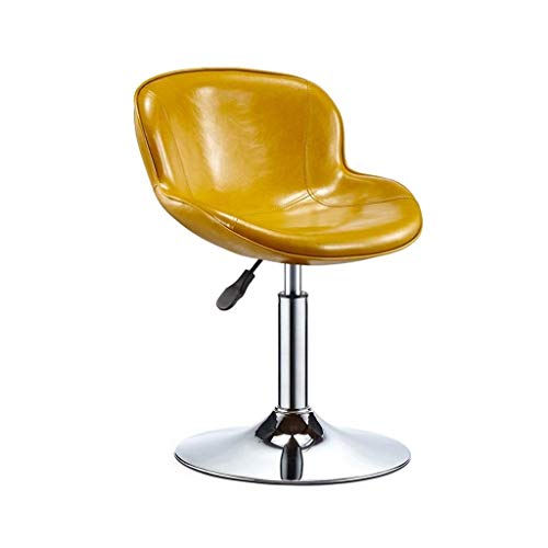 DINGZZ Solid Wood Bar Chair Household High Stool Reception Chair Simplicity Bar Nordic Barstool Backrest Stool Coffee Chair (Color : A)