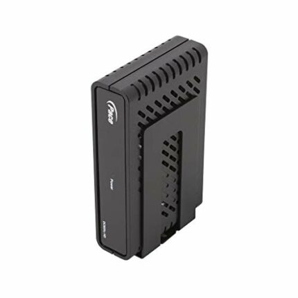 HIDEit Mounts Uni-XS Mount, Universal Black Steel Adjustable Wall Bracket for Extra Small Device, Hide Your Cable TV Box, Modems, Satellite Recei