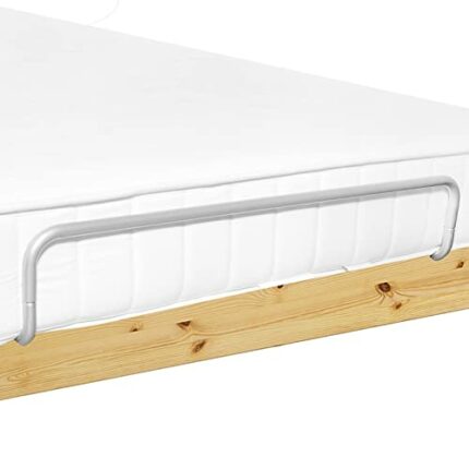ECOHomes Mattress Retainer Bar for Foot of Beds for Home, RV | Non Slip Gaskets Metal Bar Holder for Bottom of Bed Frames & Adjustable Beds - Gua