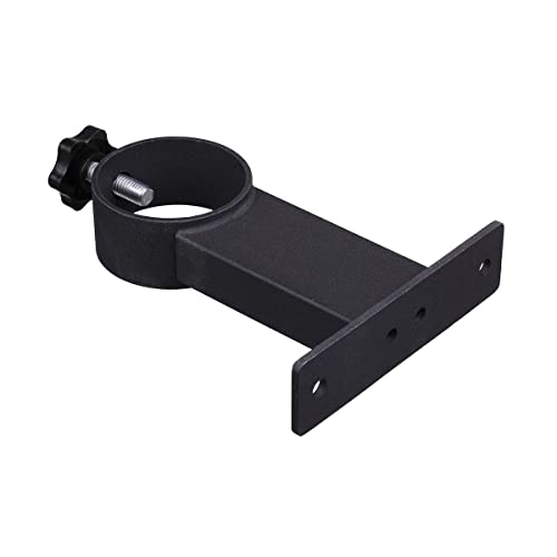 VANROUG 3 PCS Black Patio Umbrella Holder Outdoor Clamp Mount Bracket for Deck Railing Fences,Balcony or Courtyard