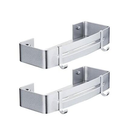 RSOCHS Wall Shelf Bathroom Shelf Vanity Storage Triangle Shelf Free Punching Wall Hanging Bathroom