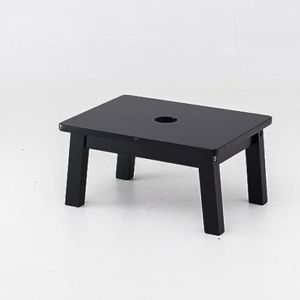 kailebao Foot Stools Wood Ottomans for Sofa Small Foot Stool Living Room Ottoman Foot Fest for Bedroom Wood Bathroom Potty Stool & Kitchen Stool
