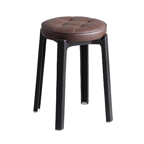 Bar Stools, Bar Chairs Kitchen Breakfast BarStools 48cm Dining Stools Rectangular Industrial Bar Chairs for Dining Room Kitchen Rustic